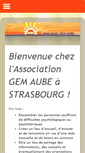 Mobile Screenshot of gem-aube.net